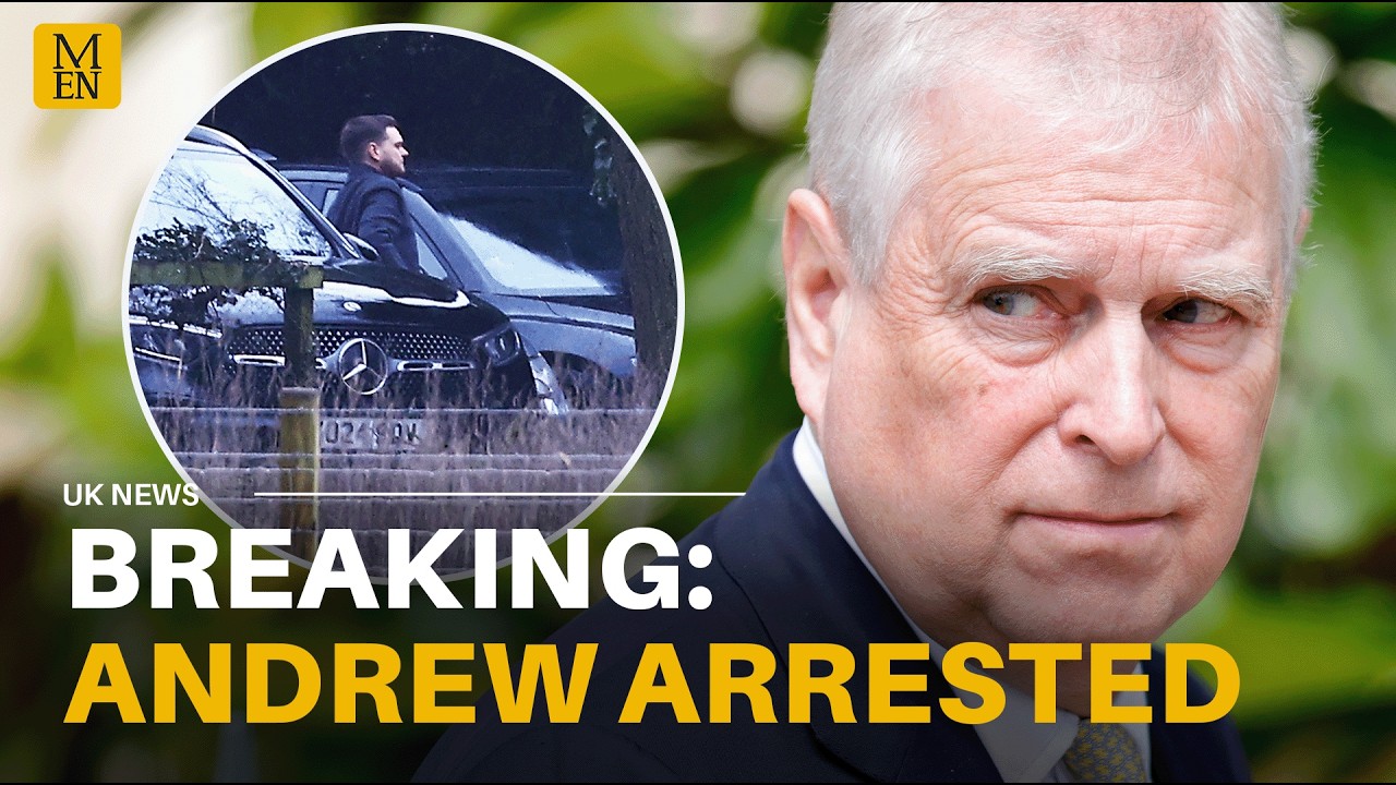 Andrew Mountbatten-Windsor has been ARRESTED