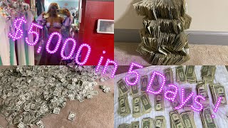 MAKING $5,000 IN A WEEK AS A STRIPPER *** STRIPPER VLOG *****