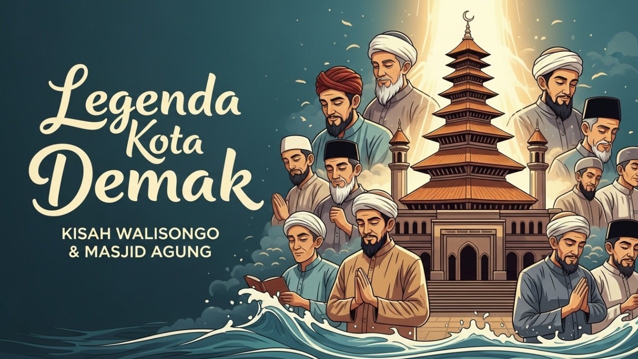 Asal Usul Kota Demak Jawa Tengah‼️Cerita Rakyat Nusantara - Dongeng Pengantar Tidur