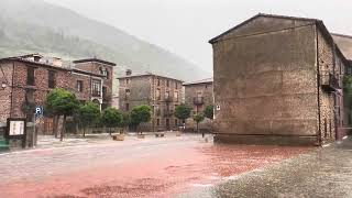 Tormentón en Viniegra de Abajo