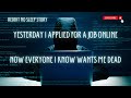 Reddit No Sleep Story "I Applied for a Job and Am Now Being Hunted"
