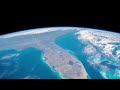 4K UHD 10 hours - Earth from Space & Space Wind Audio - relaxing, meditation, nature