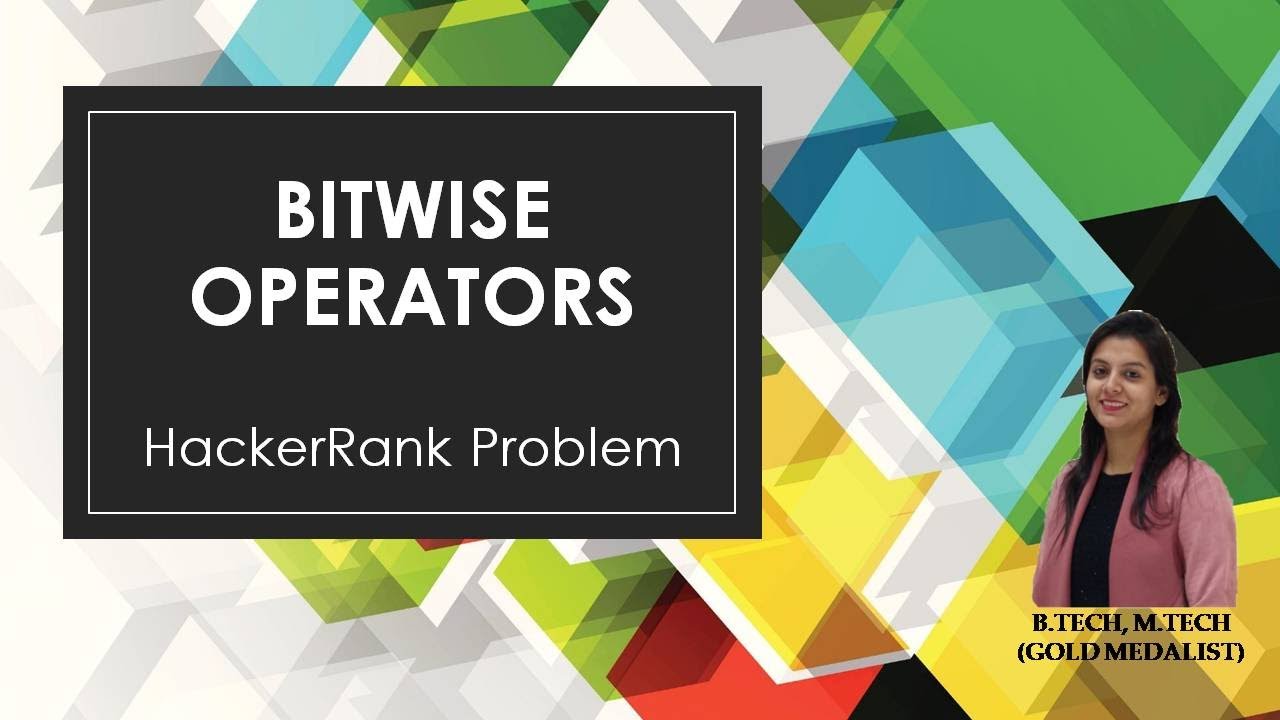 C Code for BITWISE Operators (HackerRank Problem) in Hindi ...