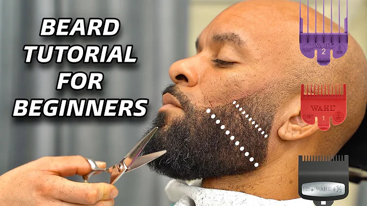 How To Fade And Shape a PERFECT Beard | Easy Barber Tutorial