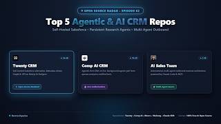 Top 5 Open-Source AI &amp; Agentic CRM Repositories (Goodbye Salesforce)