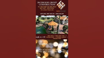 Mẫu nhà vườn mái thái 1 tầng đẹp 4 phòng ngủ #shorts #maunhamaithai #maunhavuondep