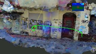 Reconstruct 3D environments from eye tracking recordings using NeRFs