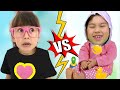 Kids VS Baby! Pretend play to be a parent for a baby. The Princess Family cartoon with Abby Hatcher