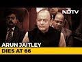 Former Finance Minister Arun Jaitley Dies At AIIMS