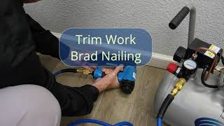 Trim Work Air Compressor - California Air Tools 8010