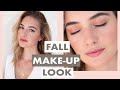 Natural Everyday Fall Makeup Routine | Simple, Glowy Skin, Light Lip & Eye Tutorial | Sanne Vloet