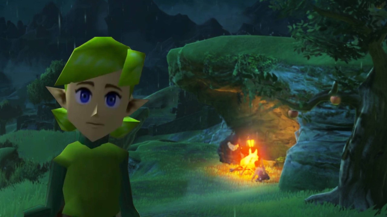 pov: you come back to your childhood (relaxing zelda music & rain)