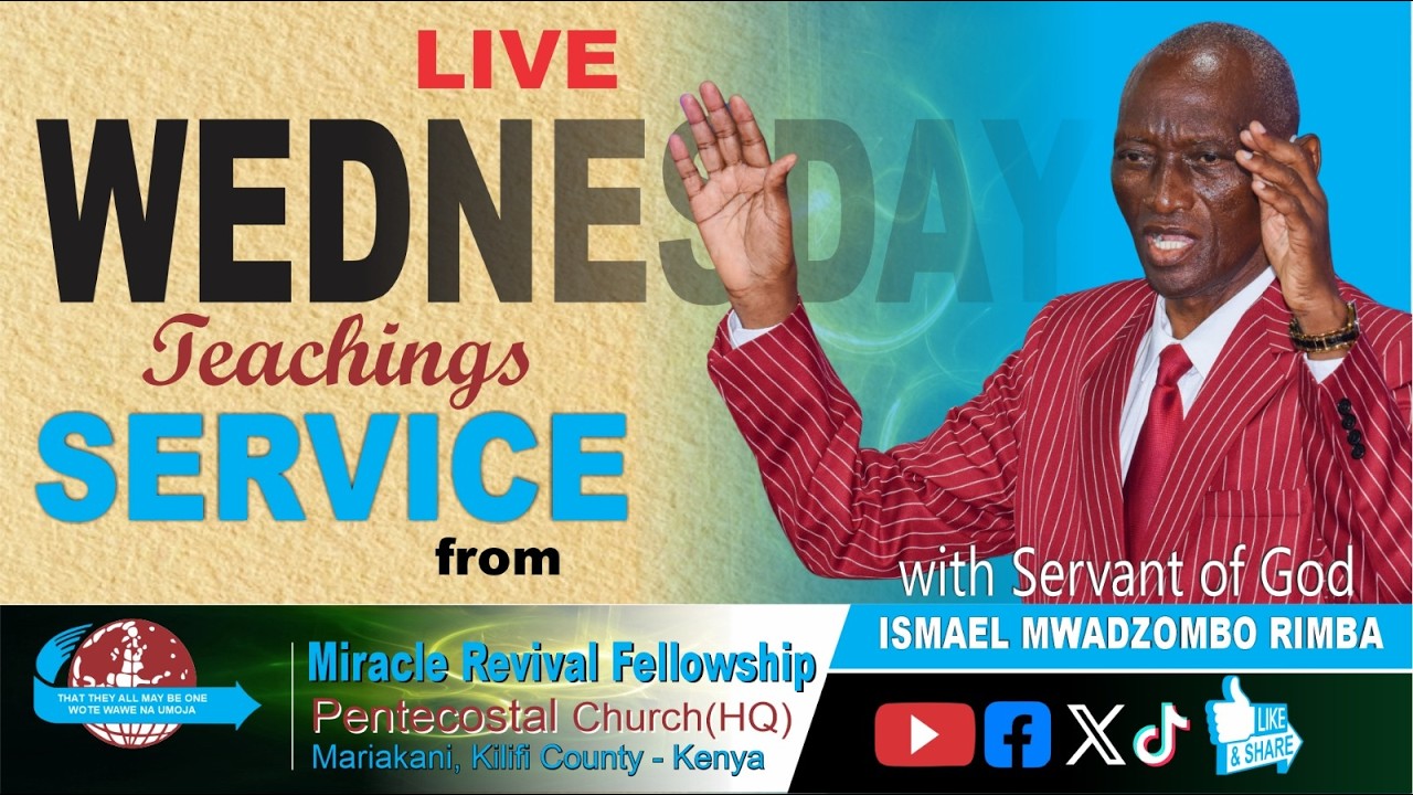WEDNESDAY TEACHINGS SERVICE | IBADA YA MAFUNDISHO - JUMATANO | 04.03.2026