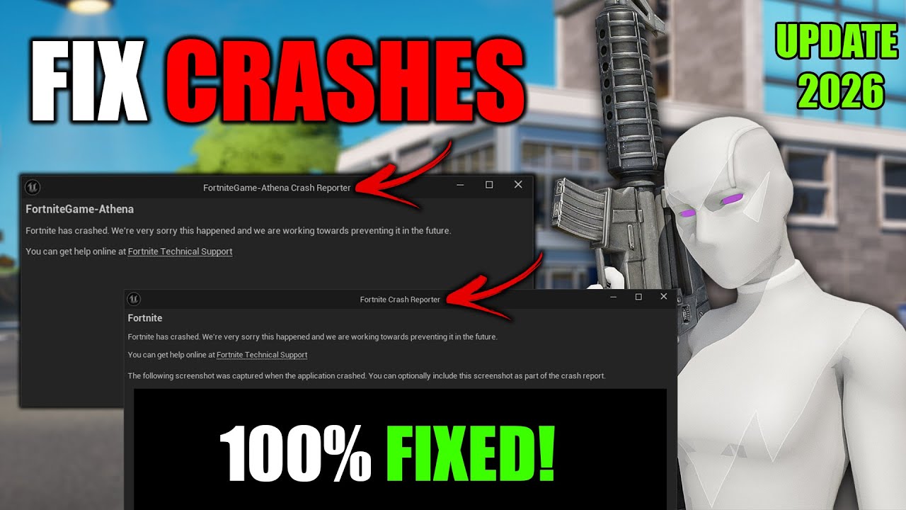 How To Fix Fortnite Crashes On PC (Fortnite Chapter 7) 2026 - YouTube