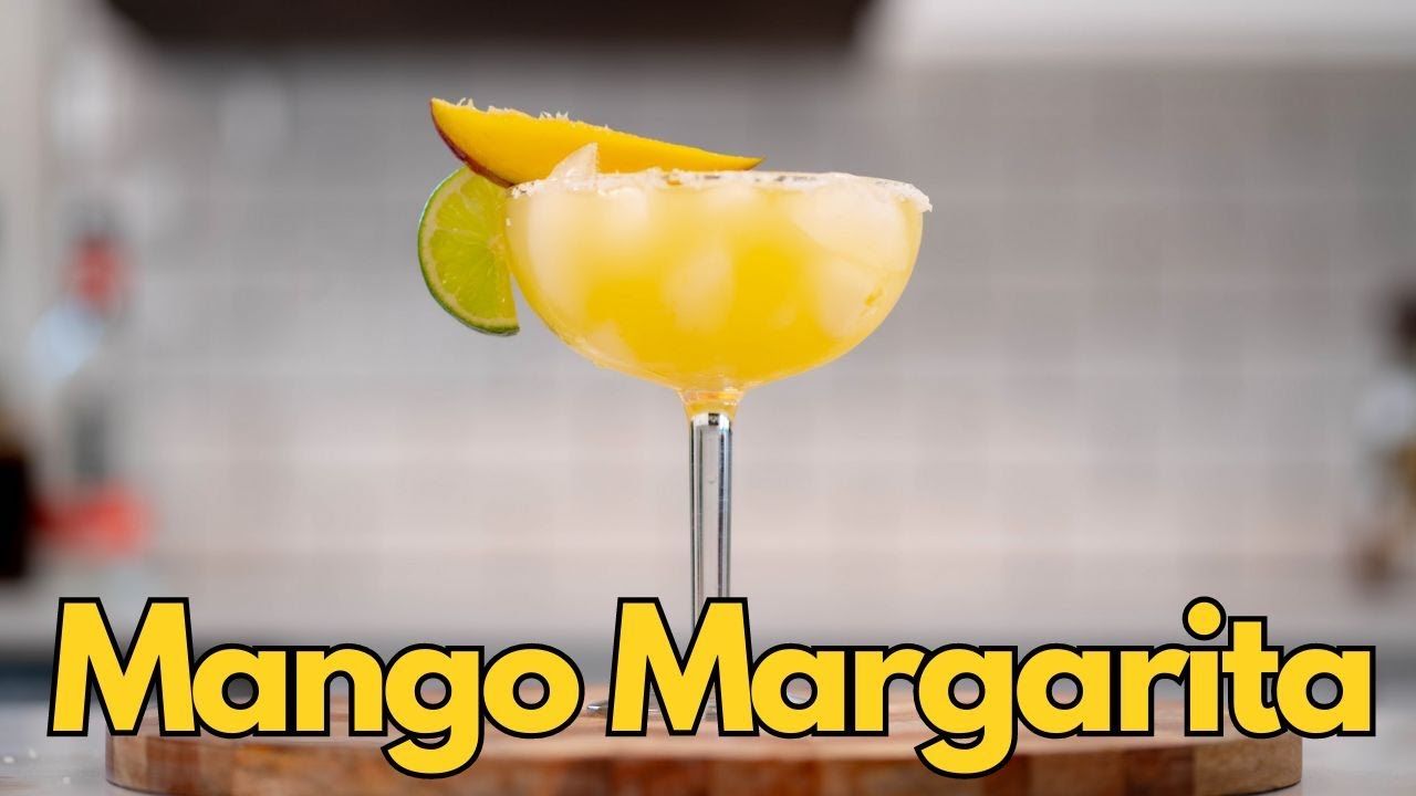 Манговая Маргарита | Рецепт тропического коктейля