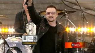 U2 - Live Fordham University [HD   High Quality] Good Morning America