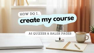 Create & Sell an Online Course in Pagewheel: AI Quizzes, Sales Pages & More - Monday Q&A