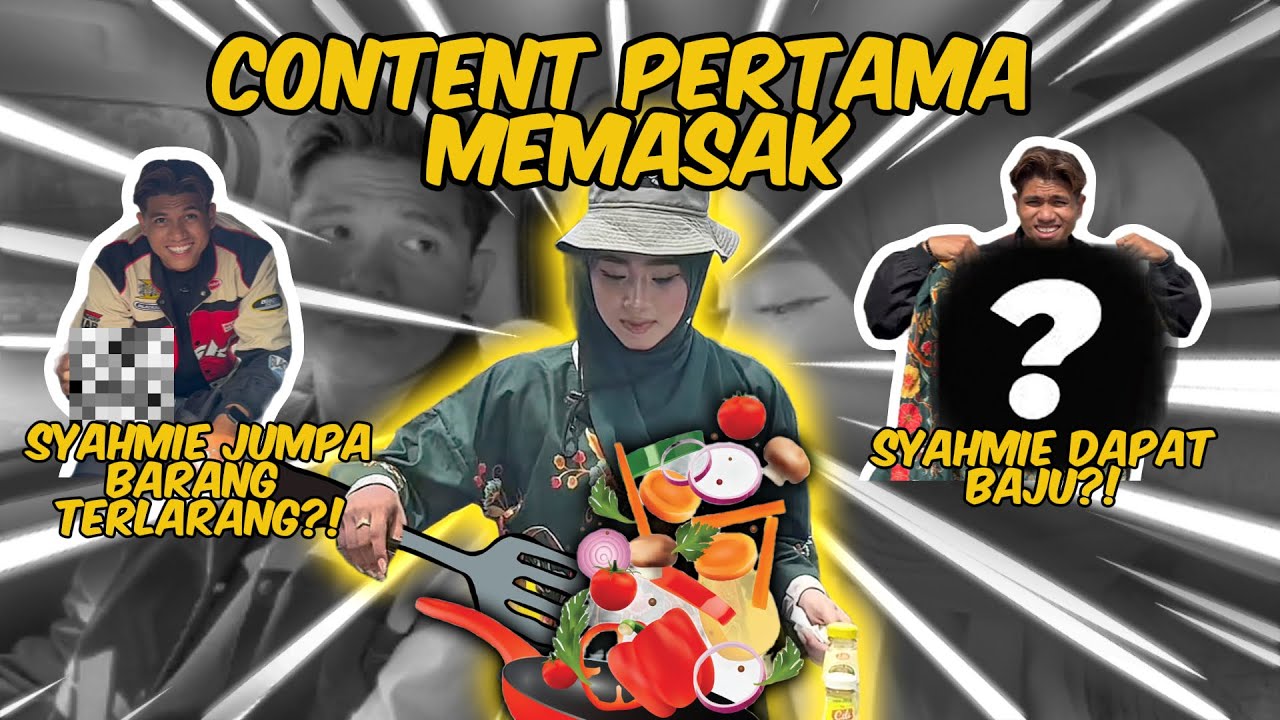 SYAHMIE MERAJUK DENGAN SOFIE ??! SOFIE PUJUK MASAKKAN MAKANAN FAVOURITE SYAHMIE !!!