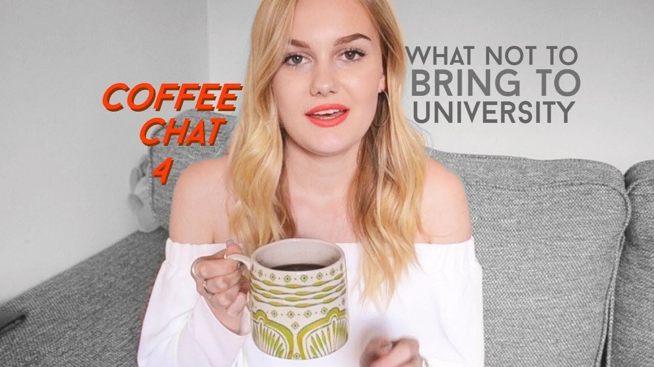coffee chat 4 | what to & what not to bring to uni! CaitlinRoseVlogs