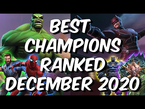 Best Champions Ranked December 2020 – Seatin’s Tier List – Marvel Contest of Champions