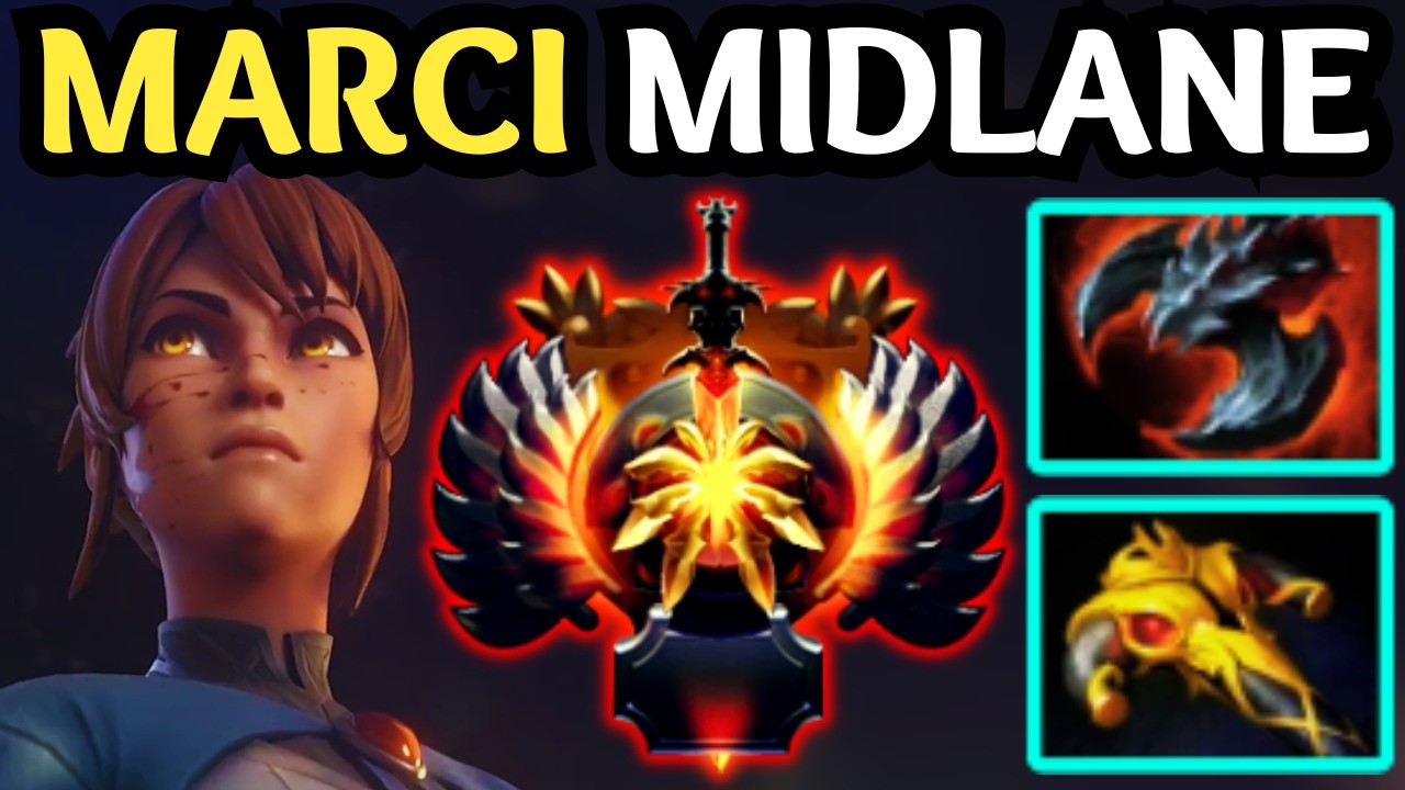 🔥 Marci MID Meta — 20 Kills Unleash Domination! 🔥 Dota 2 Gameplay