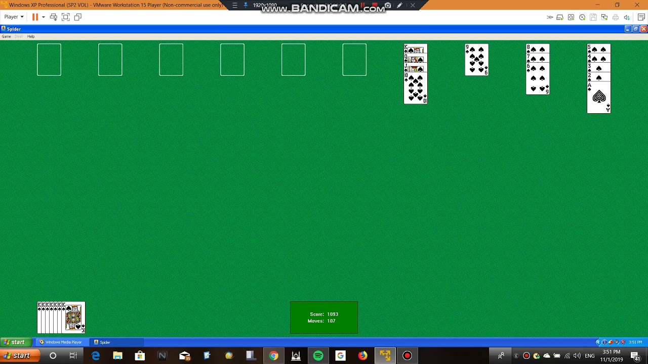 Windows XP Spider Solitaire : Microsoft : Free Download, Borrow, and  Streaming : Internet Archive