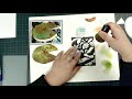 Local King Rubber Stamp Tutorial #128 Ribbit Ribbit How to create a waterlily pad.