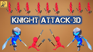 Knight Attack 3D Sword Spin Gameplay | Best Offline Casual Action Game | Gaming Housing