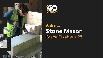 Stonemason | Q&A | "What is unique about being a stonemason?" | Go Construct