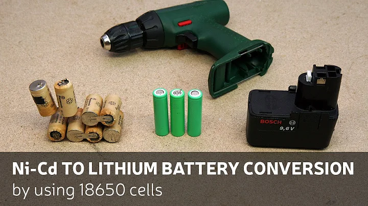 DIY: Ni-Cd To Lithium Battery Conversion By Using ...