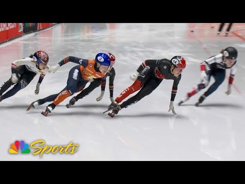 Courtney Sarault, Corinne Stoddard go 1-2 in women's 500m in Dordrecht | NBC Sports