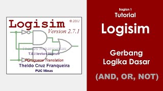 Logisim - Pengenalan Logisim | Gerbang Logika Dasar (AND, OR, NOT)
