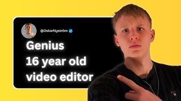 How To Edit Your Videos Like This 16 Year-Old Mastermind