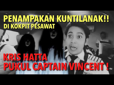 HORROR!! PENAMPAKAN KUNTILANAK DI PESAWAT, KRIS HATTA KELUAR PENJARA PUKUL CAPTAIN VINCENT
