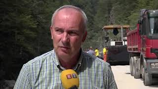 Teslić- Povezivanje Puta Krivaja- Očauš Asfaltom 20 9 2018