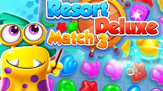 Resort Deluxe - Ocean Quest Match 3 (Gameplay Android) screenshot 1