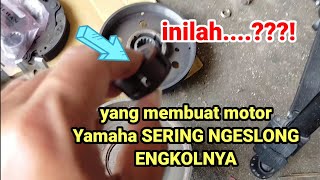 Causes of Yamaha motorbike cranks often slacking