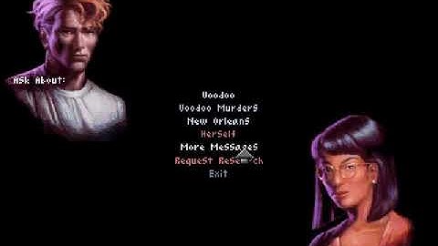 Gabriel Knight Talky Test via Amiga ScummVM