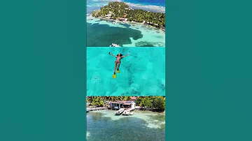 Enjoy Life In The Glistening Crystal Waters Of One Of The Many Pristine Islands Here In Belize 
