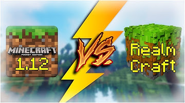 Realmcraft 3d vs Minecraft PE