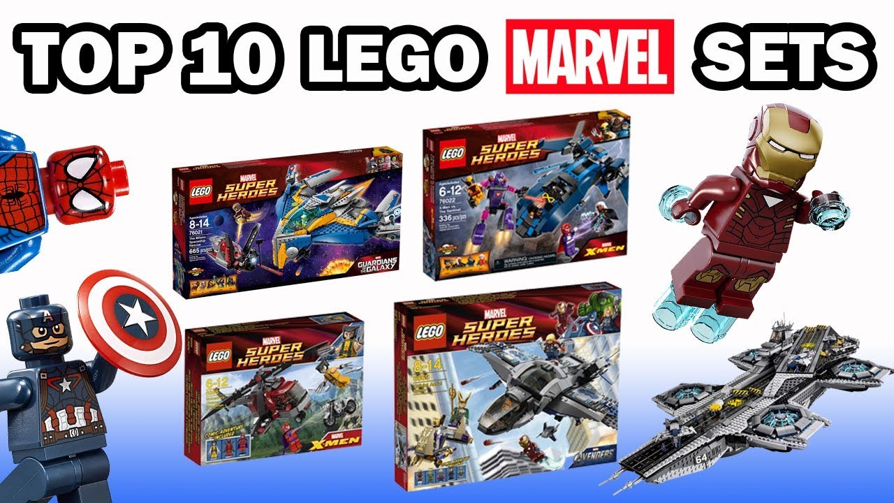 Top 10 LEGO Marvel Sets (2012-NOW!) - YouTube