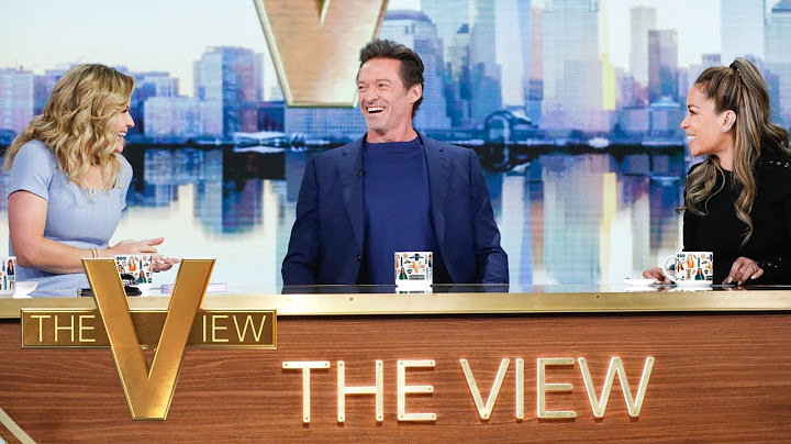 Hugh Jackman Talks Radio City Residency, His 'Wolverine' Audition And New Theater Company | The View