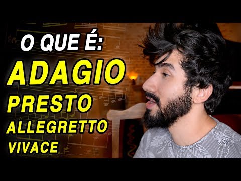 Vídeo: Qual marcação é apropriada para um andamento lento?