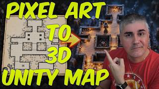 Turning Pixel Art into 3D Unity Maps