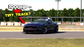 This Crazy 1000HP Mustang Can DRIFT on a TINY TRACK! screenshot 4