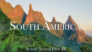 South America In 4K - The World's Longest Mountain, Rainforest and Waterfalls | Relaxation Film