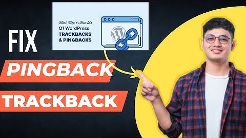 What is PingBack and Trackback | How to fix PingBack and Trackback | Ping back kya hai  #pingback