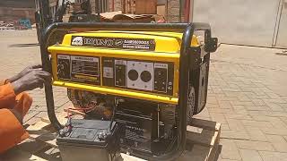 8.5kva generator loading 3hp electric motor