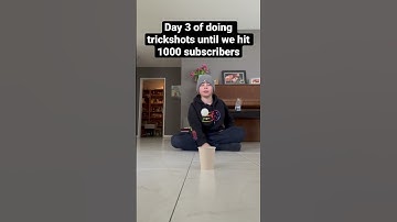Day 3 of doing Trickshots until we hit 1000 Subscribers #viral #shorts #trickshots #trending #cool