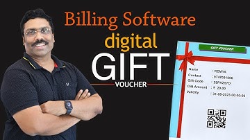 BILLING SOFTWARE DIGITAL GIFT VOUCHER OPTION IN RAINTECH POS BILLING SOFTWARE